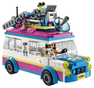 LEGO Friends 41333, Olivian tehtäväauto