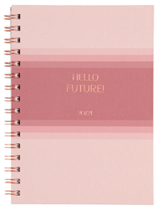 Ukekalender A5 2020-2021, rosa