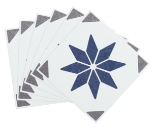 D-C-Fix självhäftande väggplattor 15,25 x 15,25 cm, 6-pack