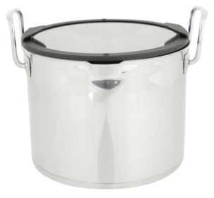 Kastrullset induktion rostfritt stål, 6 delar