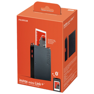 Instax Mini Link+ Black & Orange mobilskriver