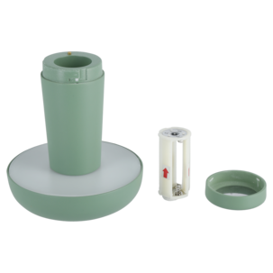 Northlight batteridriven bordslampa minisvamp, 12 cm