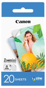 Canon Zoemini Zink fotopapir