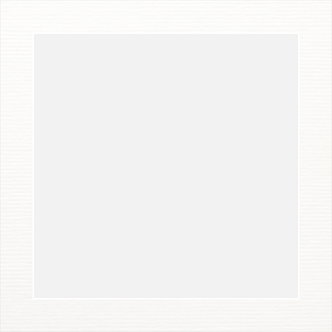 Kvadratisk passepartout på 50 x 50 cm, kartong