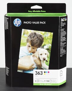 Muste ja valokuvapaperi, HP 363 Photo Value Pack