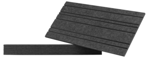 Streamplify akustikkpanel mørkegrått 60 × 30 cm 6-pakning