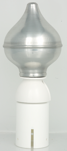 Flaggstångskula, silver