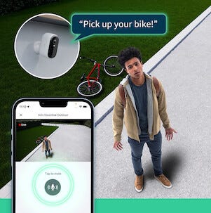 Arlo Essential 2 HD overvåkningskamera, 2-pakning