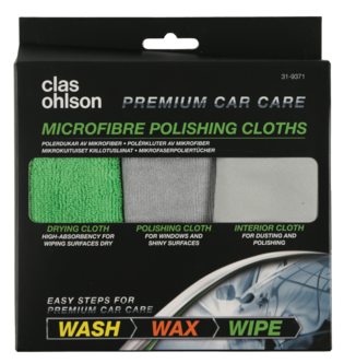 Polérkluter av mikrofiber