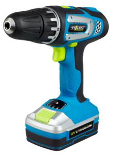 Borrmaskin/skruvdragare med slagborrfunktion Cotech