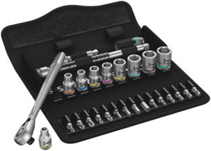 Hylsyavainsarja Wera Zyklop 1/4