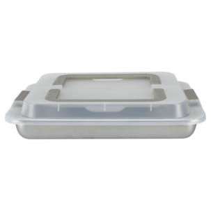 Ugnsform rostfritt stål med lock