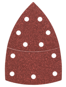 Bosch PSM Multislip slippapper P60, 102x62x93 mm, 10-pack