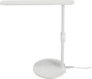Skrivebordslampe med trådløs Qi-lading