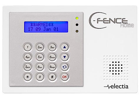 C-Fence Home, trådløs alarmsentral 