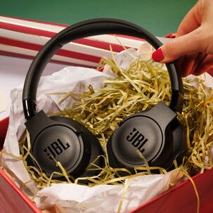 JBL Tune 775NC hopfällbara over-ear-hörlurar, svart