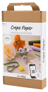 Creativ Company DIY startkit för kräppapper, blommor
