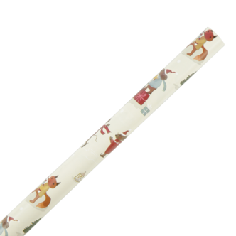Lahjapaperi jouluaiheella 70 cm x 4 m