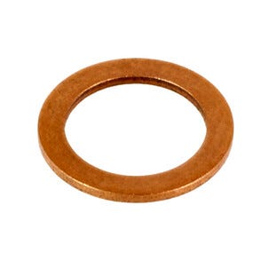 Kopparbricka 14 x 20 mm