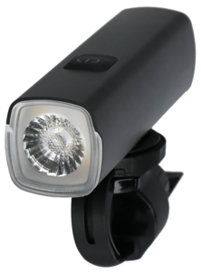 Laddningsbar cykellampa fram, 1000 lumen, Asaklitt