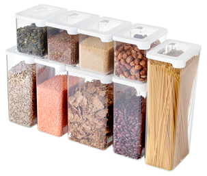 Symmetry säilytyspurkki muovia