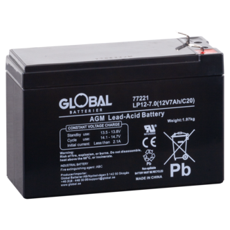 Global AGM-batteri 12 V