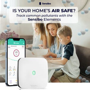 Sensibo Elements smart luftkvalitetsmätare
