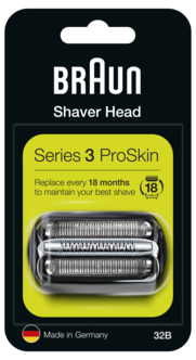 Braun 32B Series 3, rakhuvud svart