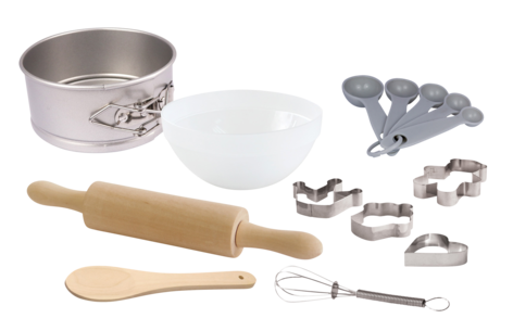 Bakesett for barn, 14 deler, fra 5 år