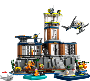 LEGO City Poliisivoimien Vankisaari 60419, yli 7-vuotiaille