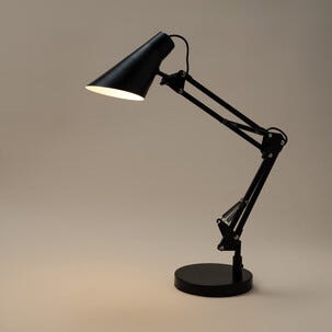 Levi skrivebordslampe LED svart, 50 cm, Northlight