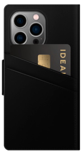 Lommeboketui for iPhone 13 Pro iDeal of Sweden Atelier Wallet Intense Black