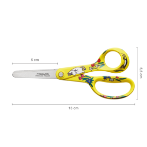 Fiskars Mummi Snorkfrøken barnesaks, høyre, fra 4 år