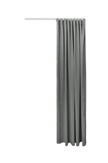 Mörkläggande gardin Blackout, mörkgrå, 1-pack