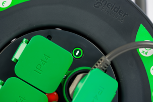 Schneider Professional kabelvinda utomhus, köldtålig