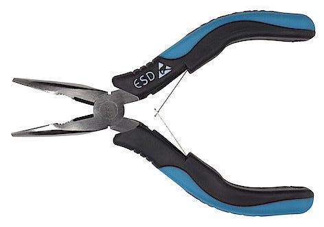 Böjd radiotång Cocraft  ESD