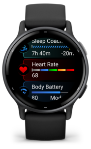 Garmin Vivoactive 5 vanntett smartklokke, silikon