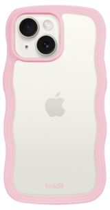 Holdit Wavy Case iPhone 17e, 16e, 15, 14, 13 mobilskal