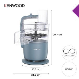 Kenwood MultiPro Go matberedare, blå, FDP22.130GY