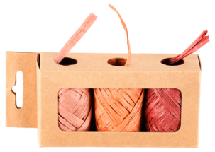 Gavebånd raffia 5 meter, 3-pakning