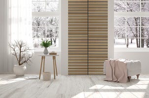 FibroTech Square akustikkpanel til vegg og tak, 2-pakning