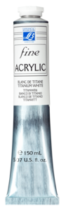 Akrylfärg Lefranc & Bourgeois Fine titanvit