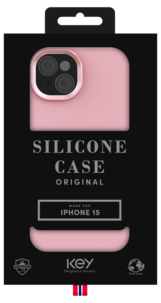 Silikondeksel for iPhone 15, Key Orginal