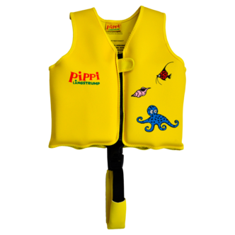Swimpy Simväst Pippi gul, 3-6 år, 18-30 kg