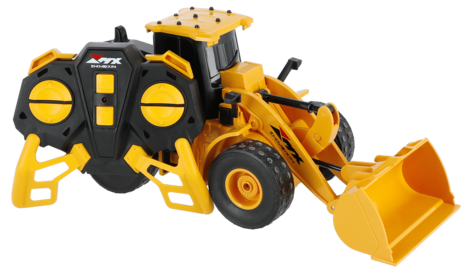 RC Bulldozer 1:24 radiostyrt bulldoser, ladbar, fra 6 år