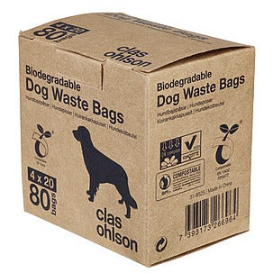 Koirankakkapussit 80 kpl