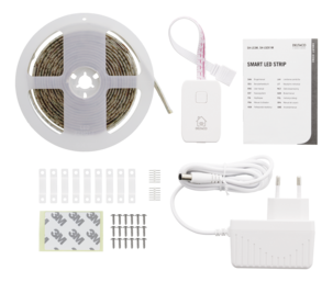 Deltaco Smart Home WiFi LED-list RGB 3 m, utbyggbar