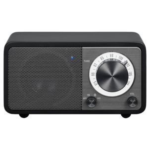 Sangean WR-7 radio FM Bluetooth AUX, svart