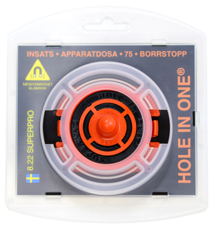 Hole-In-One SuperPro 8:22 innsats til apparatboks
