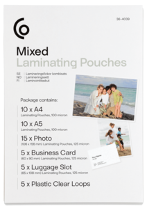 Exibel lamineringssett